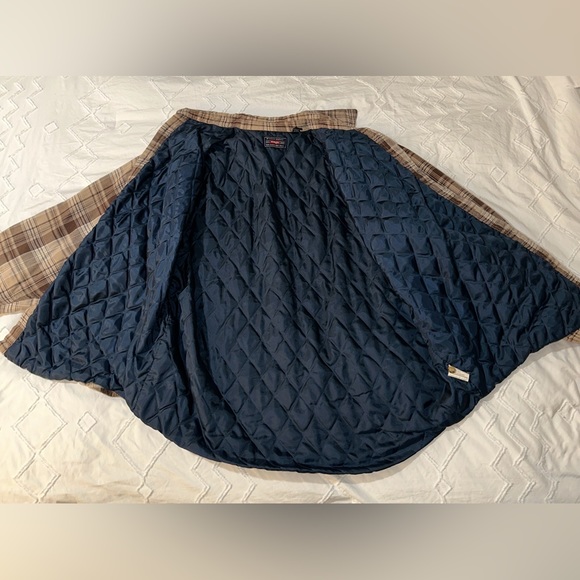 Wrangler | Quilted Lined Flannel Plaid Shirt Jacket Shacket Distressed Button Up - Picture 6 of 15